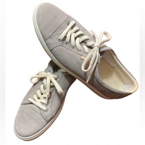 Ecco brand Nubuck sneakers, wmns sz 12 - Picture 1 of 9